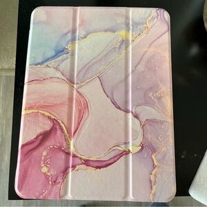 iPad Case pink Marbled New